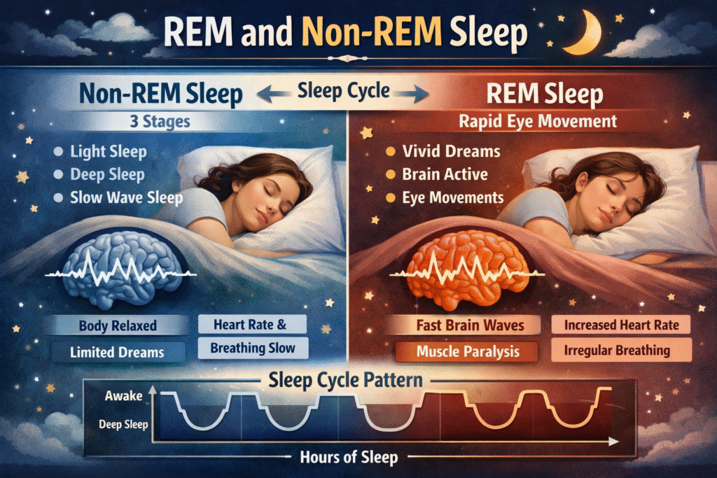 REM and non-REM sleep​ ai tools